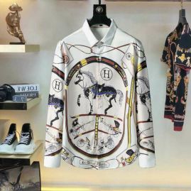 Picture of Hermes Shirts Long _SKUHermesM-3XL12yn0921548